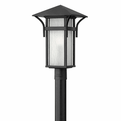 Hinkley Harbor Outdoor Post Top/ Pier Mount - Satin Black - 2571SK Hinkley Harbor Outdoor Post Top/ Pier Mount - Satin Black - 2571SK