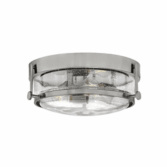 Hinkley Harper 3-LT Small Flush Mount - Brushed Nickel  - 3640BN-CS