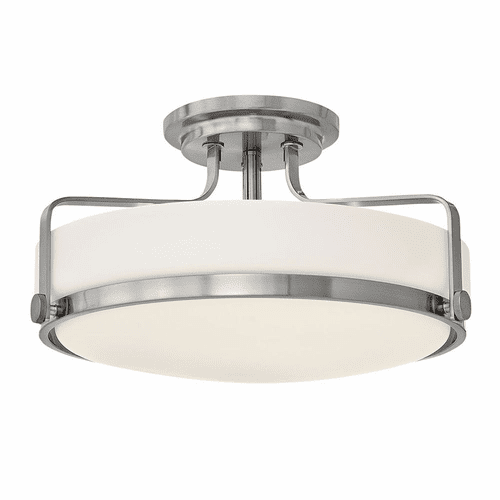 Hinkley Harper Semi Flush Mount - Brushed Nickel - 3643BN