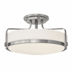 Hinkley Harper Semi Flush Mount - Brushed Nickel - 3643BN