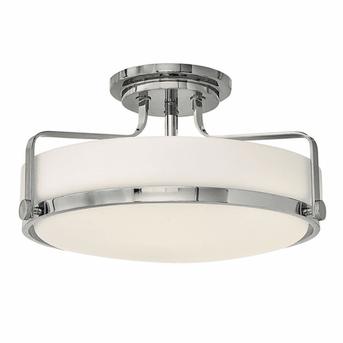 Hinkley Harper Semi Flush Mount - Chrome - 3643CM