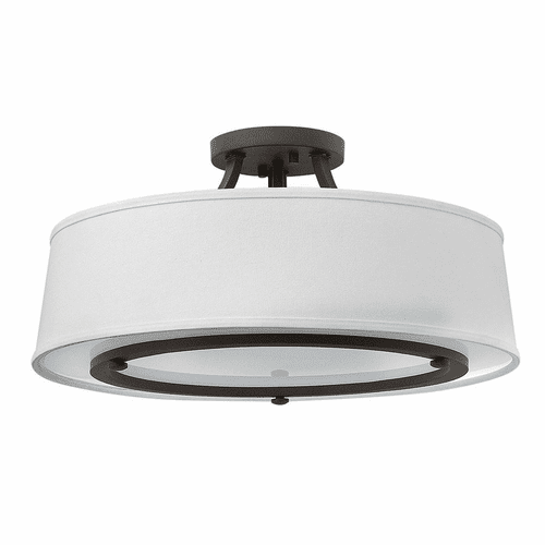 Hinkley Harrison Semi-Flush Mount - Buckeye Bronze - 3703KZ