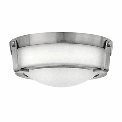Hinkley Hathaway Flush Mount - Antique Nickel - 3223AN-LED