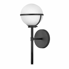 Hinkley Hollis Bathroom Wall Sconce - Black - 5660BK-LL