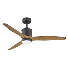 Hinkley Hover 52" LED Ceiling Fan - Matte Black - 900752FMB-LWD