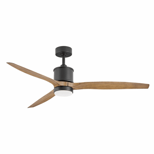 Hinkley Hover 60" LED Ceiling Fan - Matte Black - 900760FMB-LWD
