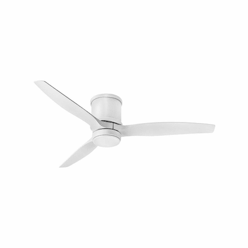 Hinkley Hover Flush 52" LED Ceiling Fan - Matte White - 900852FMW-LWD