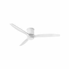 Hinkley Hover Flush 60" LED Ceiling Fan - Matte White - 900860FMW-LWD
