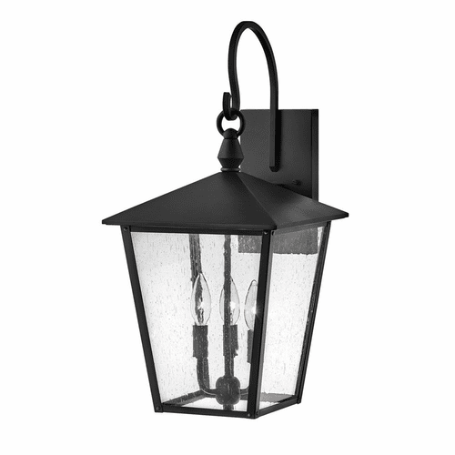 Hinkley Huntersfield Large Outdoor Wall Mount Lantern - Black - 14065BK