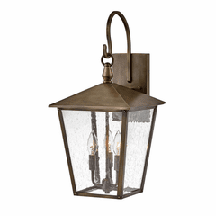 Hinkley Huntersfield Large Outdoor Wall Mount Lantern - Burnished Bronze - 14065BU