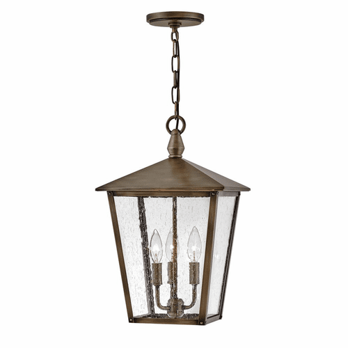 Hinkley Huntersfield Medium Hanging Lantern - Burnished Bronze - 14062BU