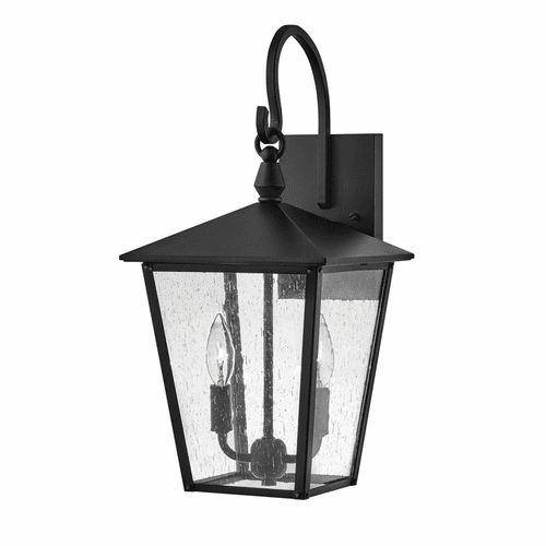 Hinkley Huntersfield Medium Outdoor Wall Mount Lantern - Black - 14064BK