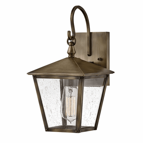 Hinkley Huntersfield Small Outdoor Wall Mount Lantern - Burnished Bronze - 14060BU