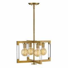 Hinkley Kellen Foyer Light - Lacquered Brass - 4683LCB