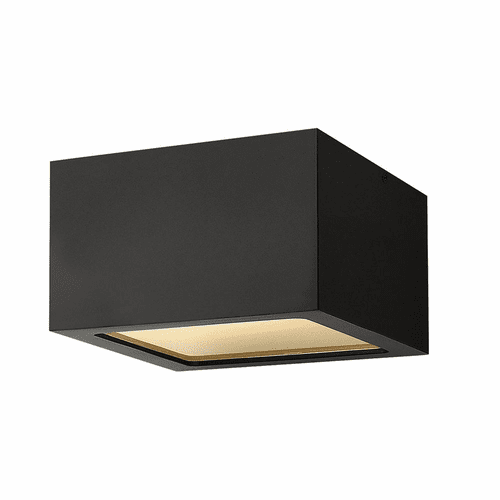 Hinkley Kube Outdoor Flush Mount - Satin Black - 1765SK