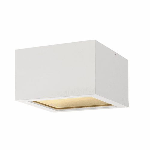 Hinkley Kube Outdoor Flush Mount - Satin White - 1765SW