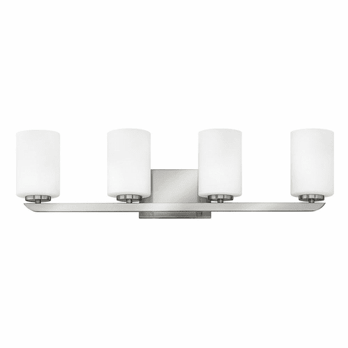 Hinkley Kyra 4-LT Bath Light - Brushed Nickel - 55024BN