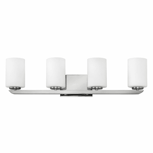 Hinkley Kyra 4-LT Bath Light - Polished Nickel - 55024PN
