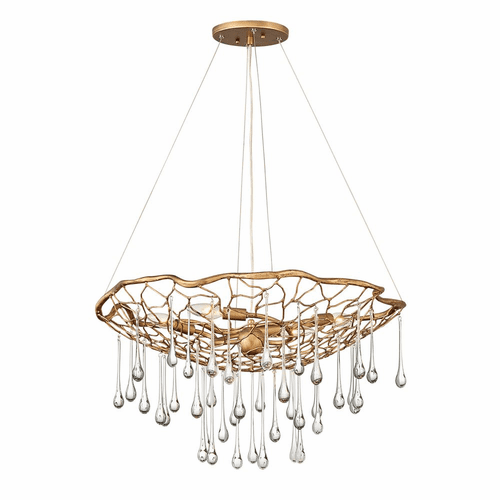 Hinkley Laguna Chandelier - Burnished Gold - 45304BNG