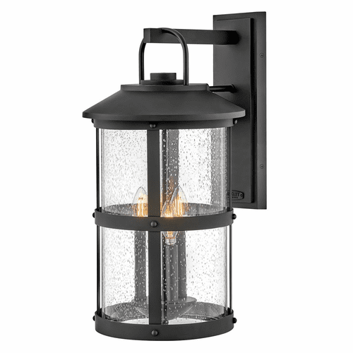 Hinkley Lakehouse 3-LT Extra Large Wall Mount Lantern - Black - 2688BK