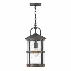 Hinkley Lakehouse Outdoor Hanging Light - Aged Zinc - 2682DZ
