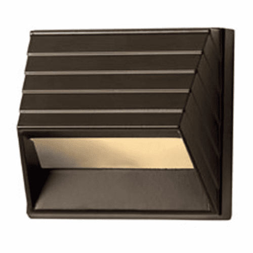Hinkley Landscape Deck Light Square LED Wall Sconce - Bronze - 1524BZ-LED