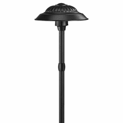 Hinkley Landscape Path Light Saucer LED - Black - 1573BK-LED