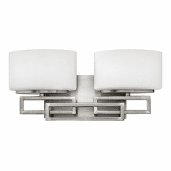 Hinkley Lanza 2-LT Bath Light - Antique Nickel - 5102AN