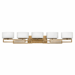 Hinkley Lanza 5-LT Bath Light - Brushed Bronze - 5105BR-LED