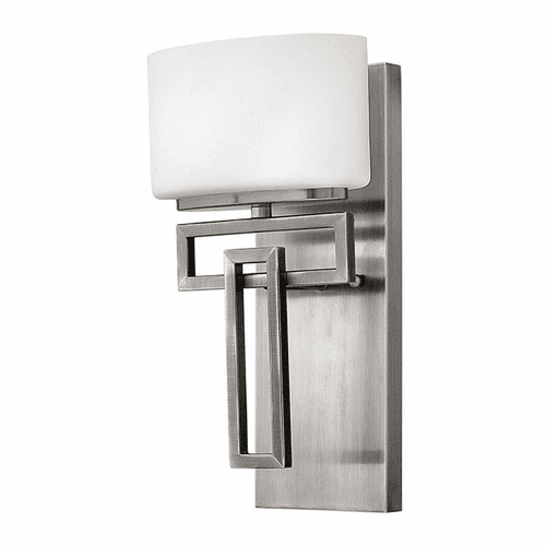 Hinkley Lanza Bathroom Wall Sconce - Antique Nickel - 5100AN