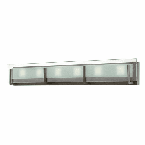 Hinkley Latitude 6-LT Bath Light - Oil Rubbed Bronze - 5656OZ-LED2