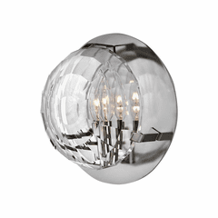 Hinkley Leo Single Light Wall Sconce - Polished Nickel - 35690PN