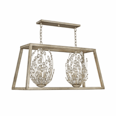 Hinkley Loren Chandelier - Silver Leaf - 3188SL Hinkley Loren Chandelier - Silver Leaf - 3188SL