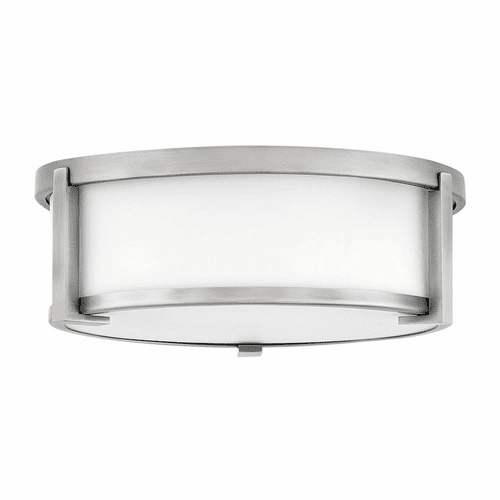 Hinkley Lowell Flush Mount - Antique Nickel - 3241AN