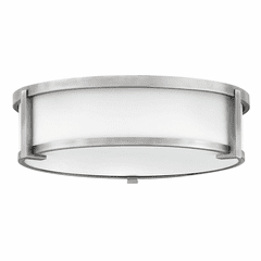 Hinkley Lowell Flush Mount - Antique Nickel - 3243AN Hinkley Lowell Flush Mount - Antique Nickel - 3243AN