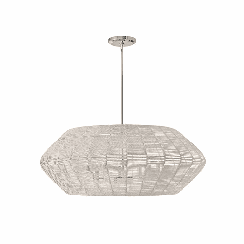 Hinkley Luca Large Drum Chandelier - Polished Chrome - 40385PCM