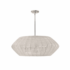 Hinkley Luca Large Drum Chandelier - Polished Chrome - 40385PCM