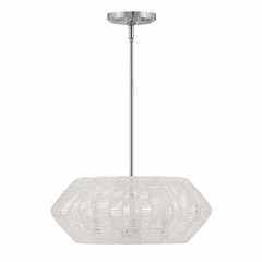 Hinkley Luca Small Drum Chandelier - Polished Chrome - 40383PCM