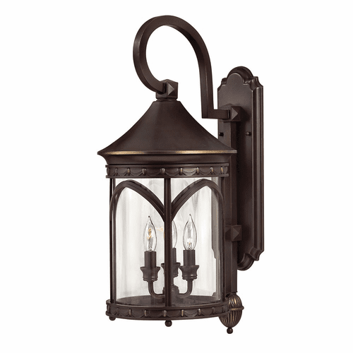 Hinkley Lucerne Outdoor Medium Wall Mount - Copper Bronze - 2314CB-LED
