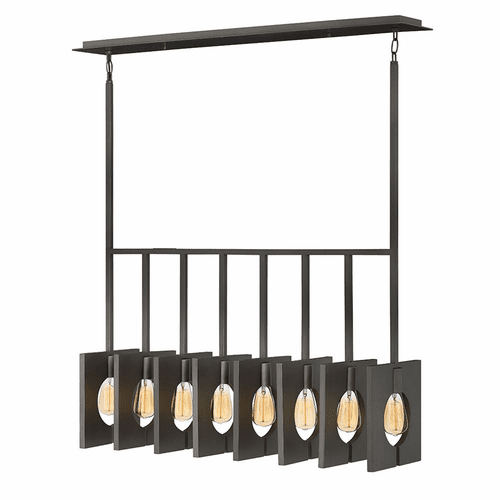 Hinkley Ludlow Linear Chandelier - Brushed Graphite - 41315BGR