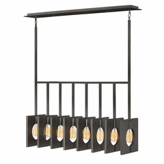 Hinkley Ludlow Linear Chandelier - Brushed Graphite - 41315BGR