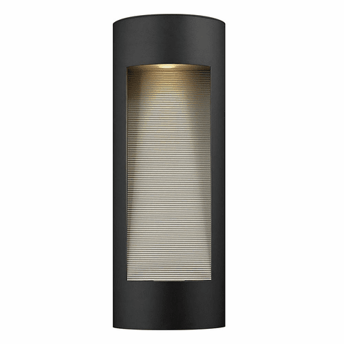 Hinkley Luna Outdoor Large Wall Mount - Satin Black - 1664SK-LED