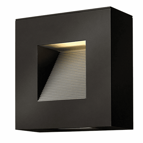 Hinkley Luna Outdoor Medium Wall Mount - Satin Black - 1647SK-LED