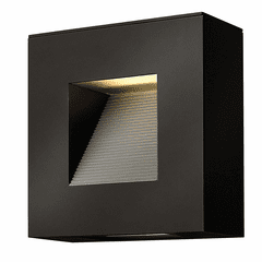 Hinkley Luna Outdoor Medium Wall Mount - Satin Black - 1647SK-LED Hinkley Luna Outdoor Medium Wall Mount - Satin Black - 1647SK-LED