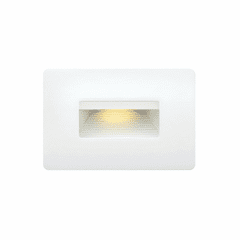 Hinkley Luna Step Light 120V Horizontal 3000K - Satin White - 58508SW3K