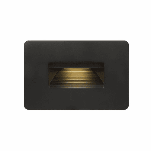 Hinkley Luna Step Light 12V Horizontal 2700K - Satin Black - 15508SK