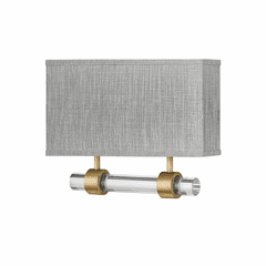 Hinkley Luster Wall Sconce - Heritage Brass - 41603HB