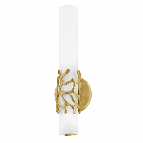 Hinkley Lyra Small LED Sconce - Lacquered Brass - 50871LCB