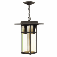 Hinkley Manhattan Outdoor Hanging Light - Oil Rubbed Bronze - 2322OZ-LED