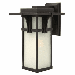 Hinkley Manhattan Outdoor Large Wall Mount - Oil Rubbed Bronze - 2235OZ-LED